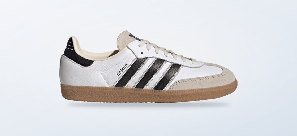 Sneaker adidas Samba OG bianca e nera