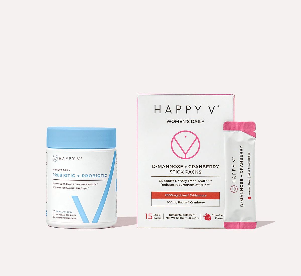Happy V Happiest V Kit with supplements