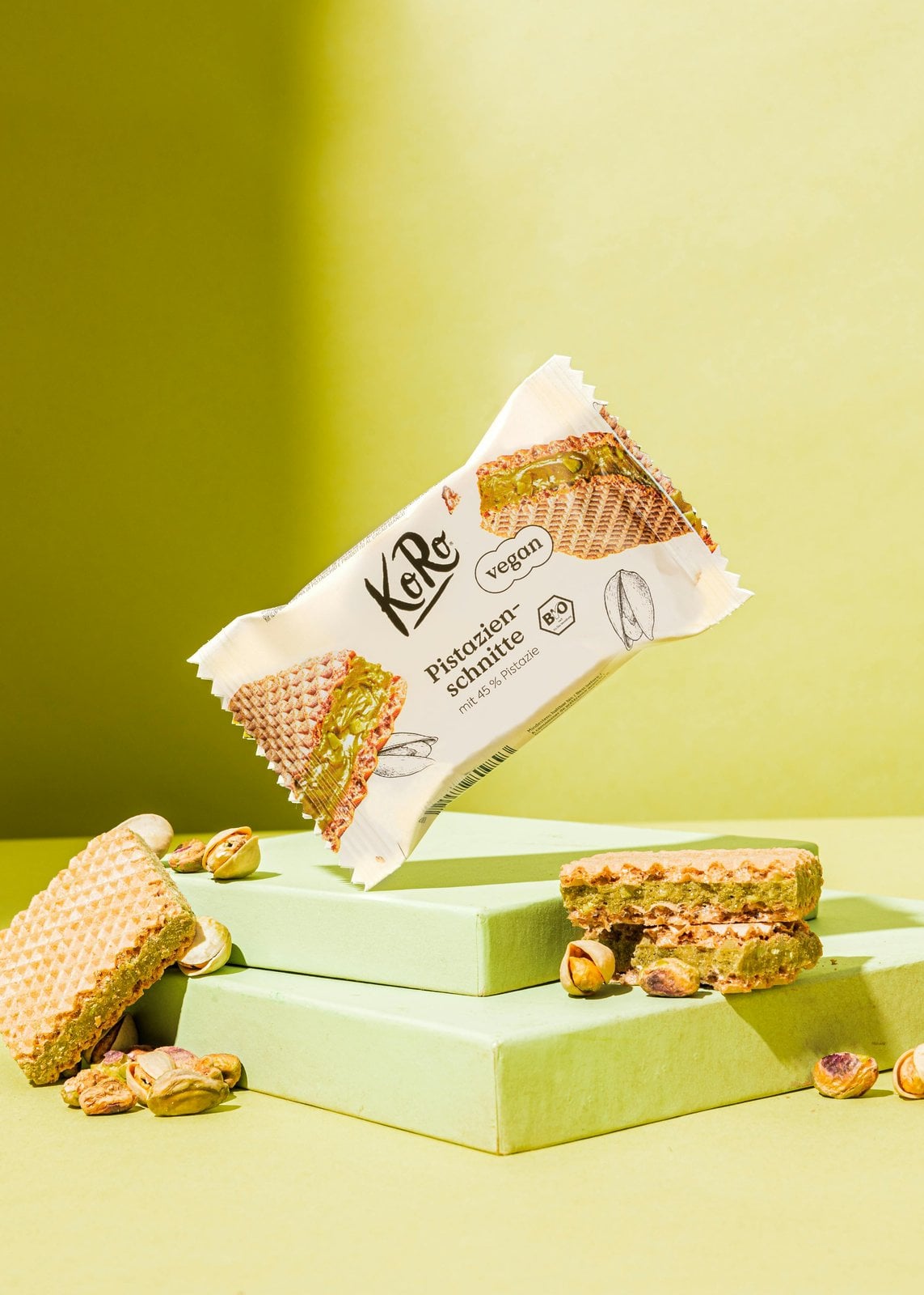 Bio Pistazienschnitte mit 45 Prozent Pistazie von Korodrogerie