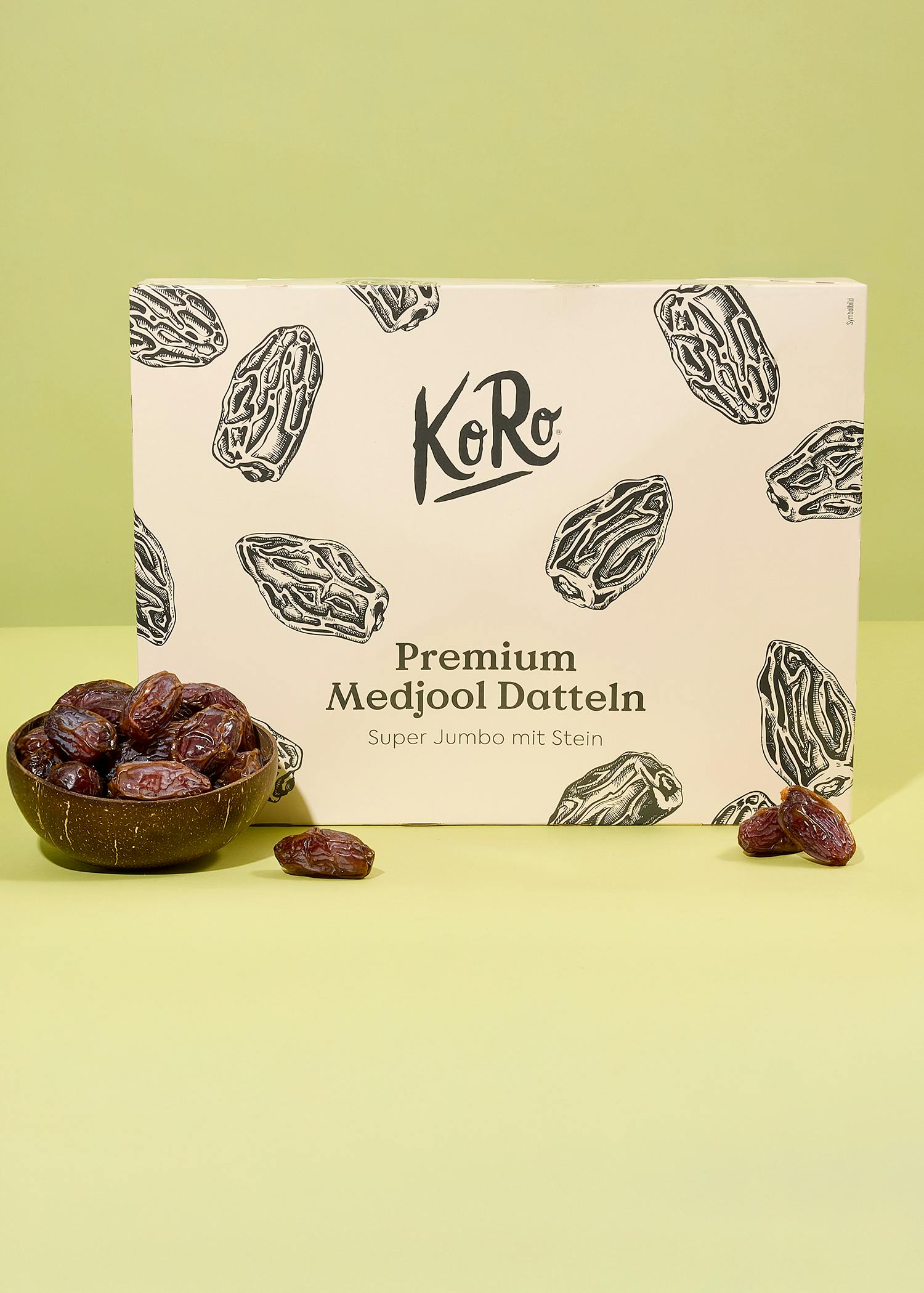 Packung Premium Medjool Datteln mit Stein von Korodrogerie