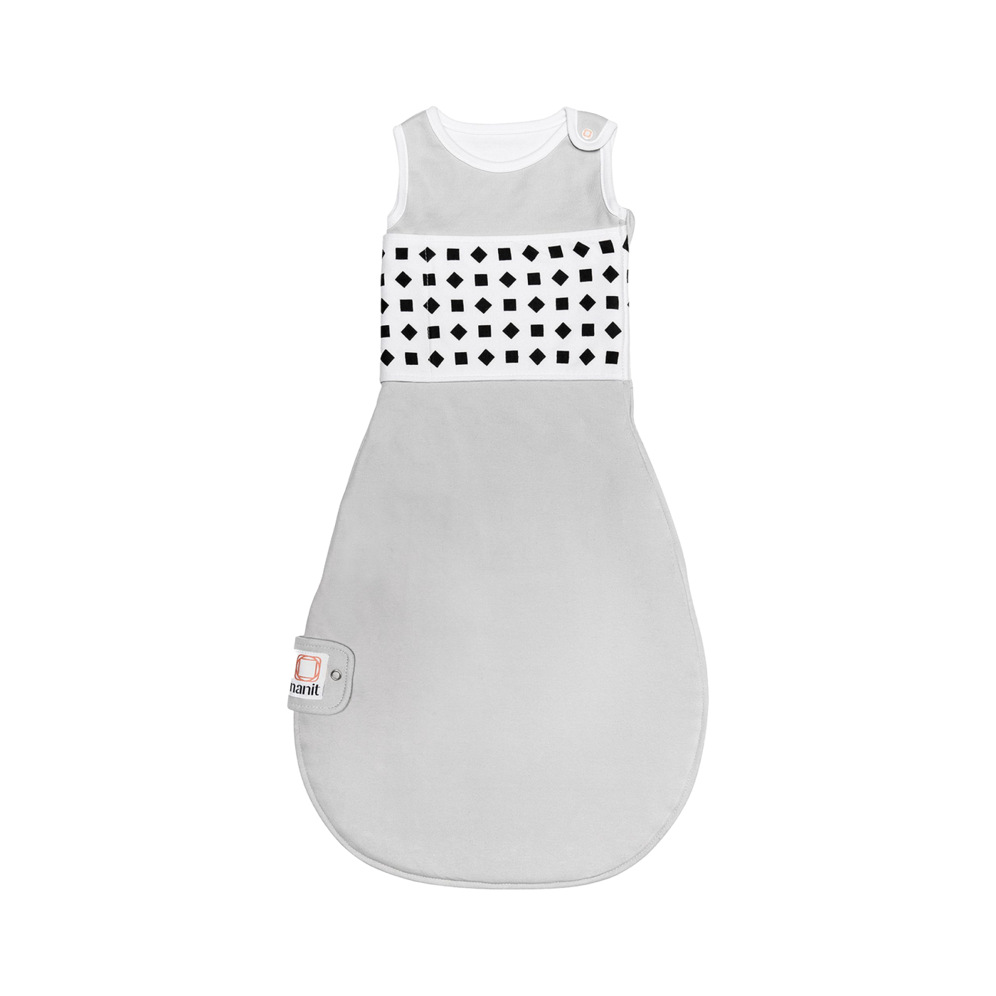Nanit Breathing Wear Sleeping Bag in pebble