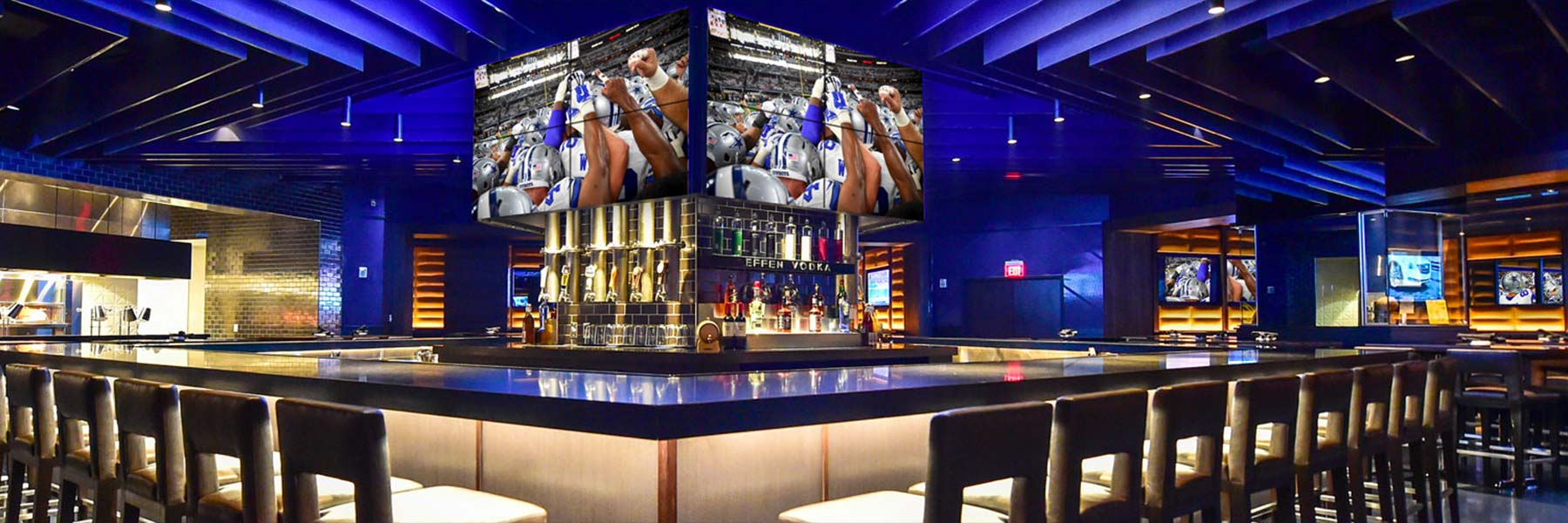 Club interior at AT&T Stadium