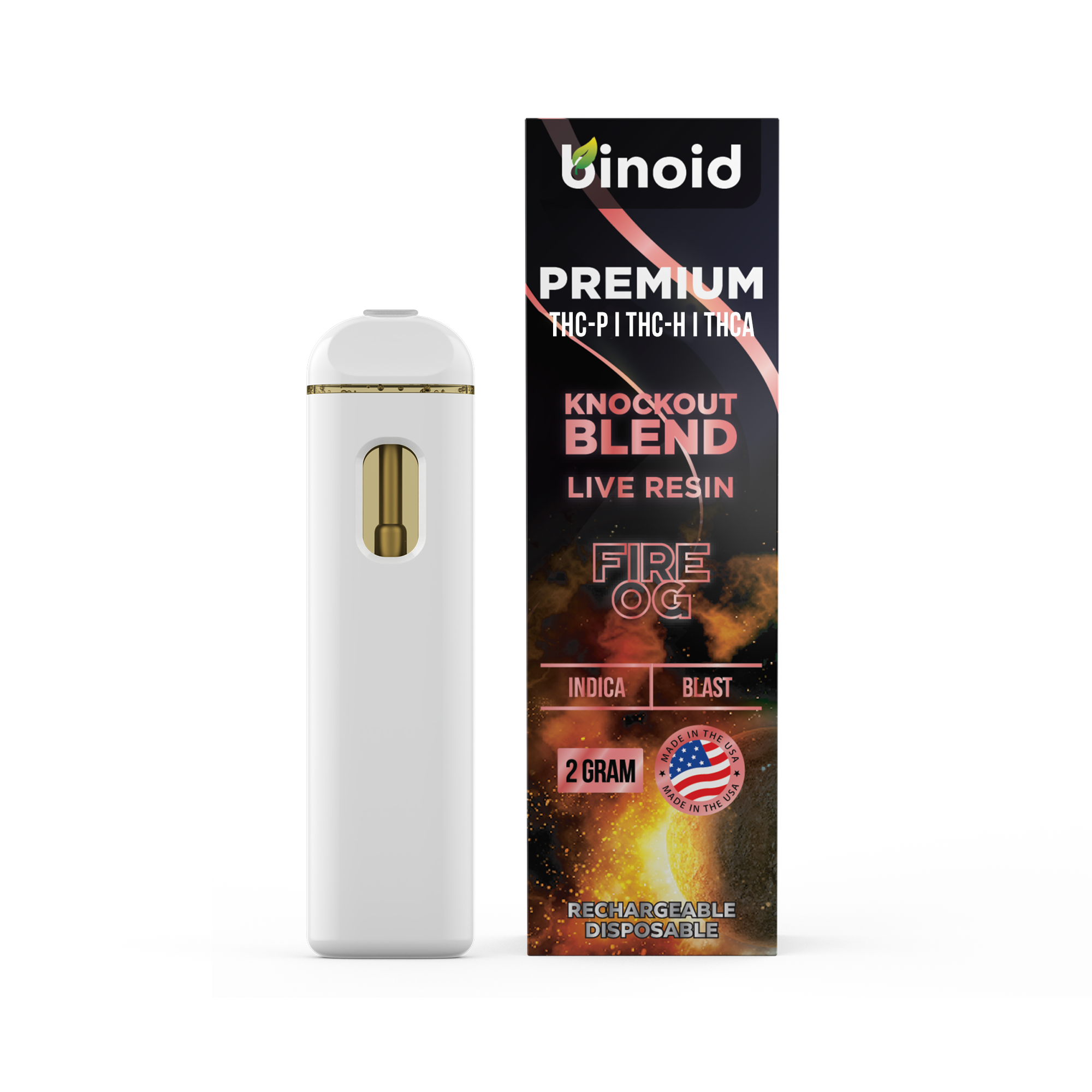 Binoid CBD Knockout Blend disposable
