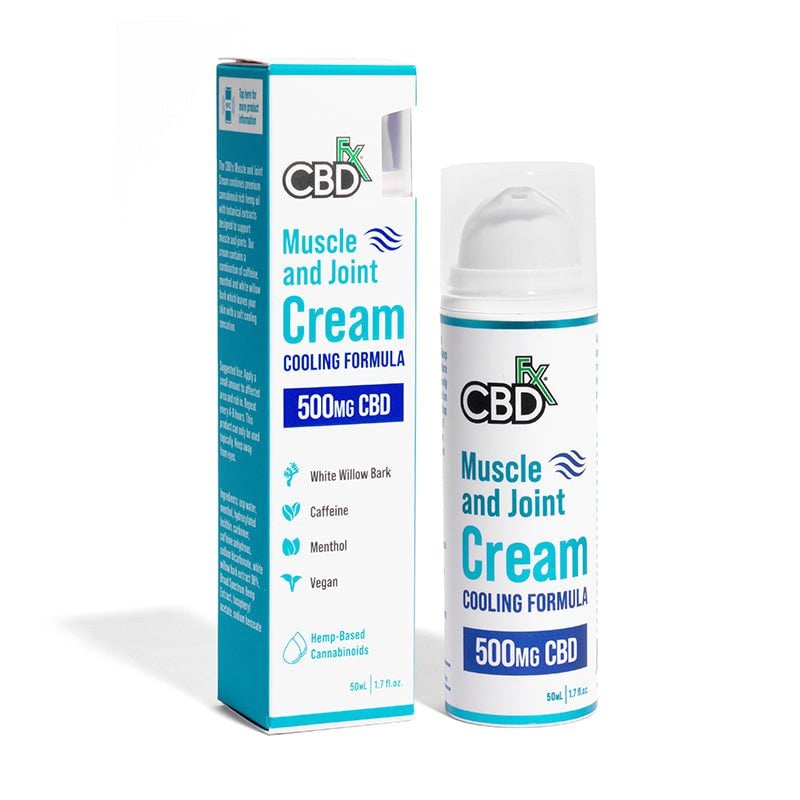 CBDFx CBD Cream Muscle and Joint container