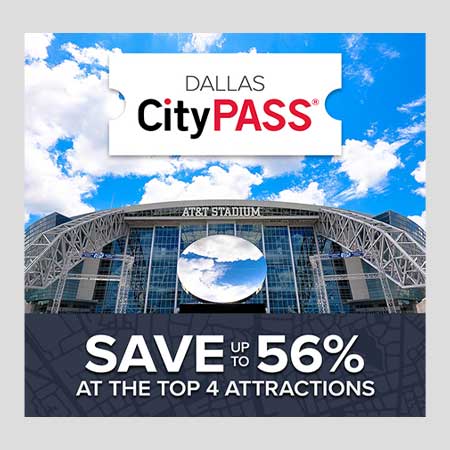 Dallas visitor destination image associated with AT&T Stadium
