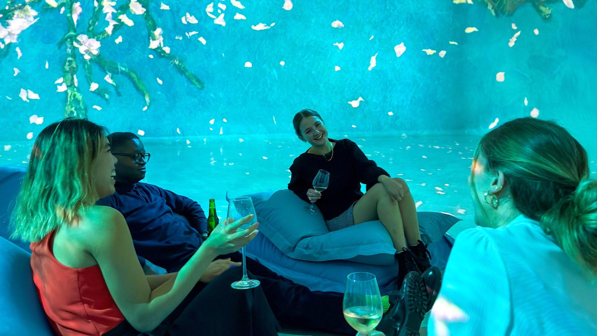 The FRAMELESS Lates experience in a gallery