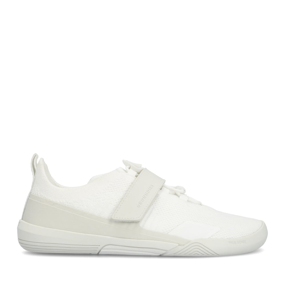 Groundies G-Flex Women in Off-White as a single shoe product photo