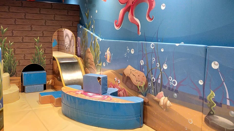 Children’s play area aboard W. B. Yeats