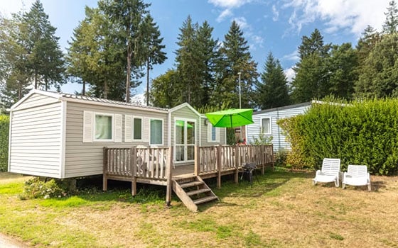 Accommodation at a Eurocamp holiday park in France
