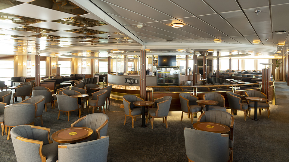Café Lafayette aboard Isle of Inishmore