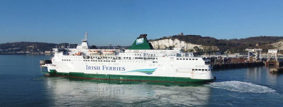 Irish Ferries Isle of Innisfree ship at sea