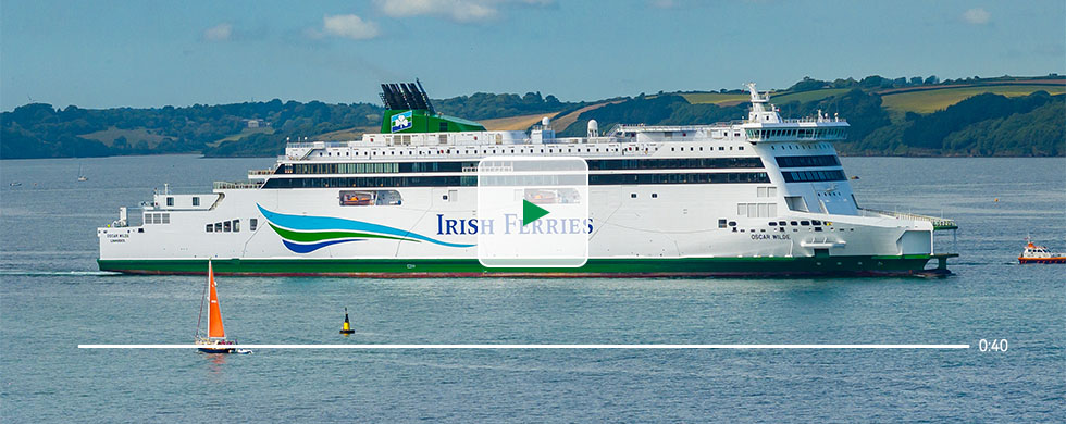 Oscar Wilde ferry serving the Dover-Calais crossing