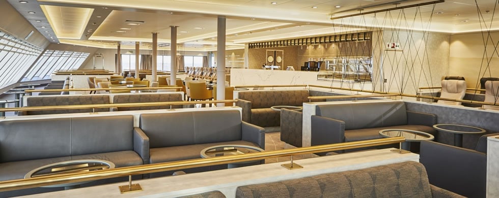 Innisfree Club Class Lounge aboard W. B. Yeats
