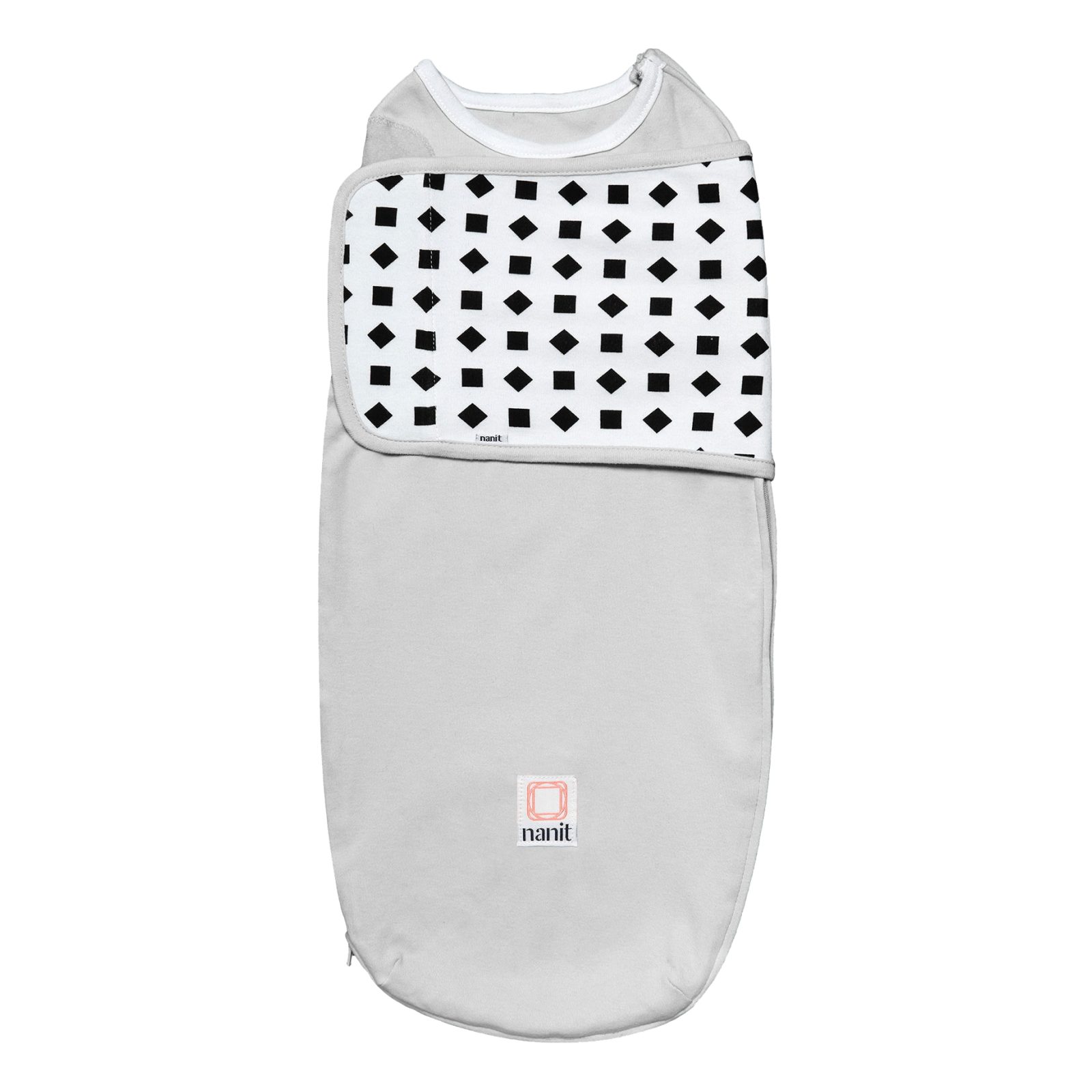 Gray Nanit Breathing Wear Swaddle