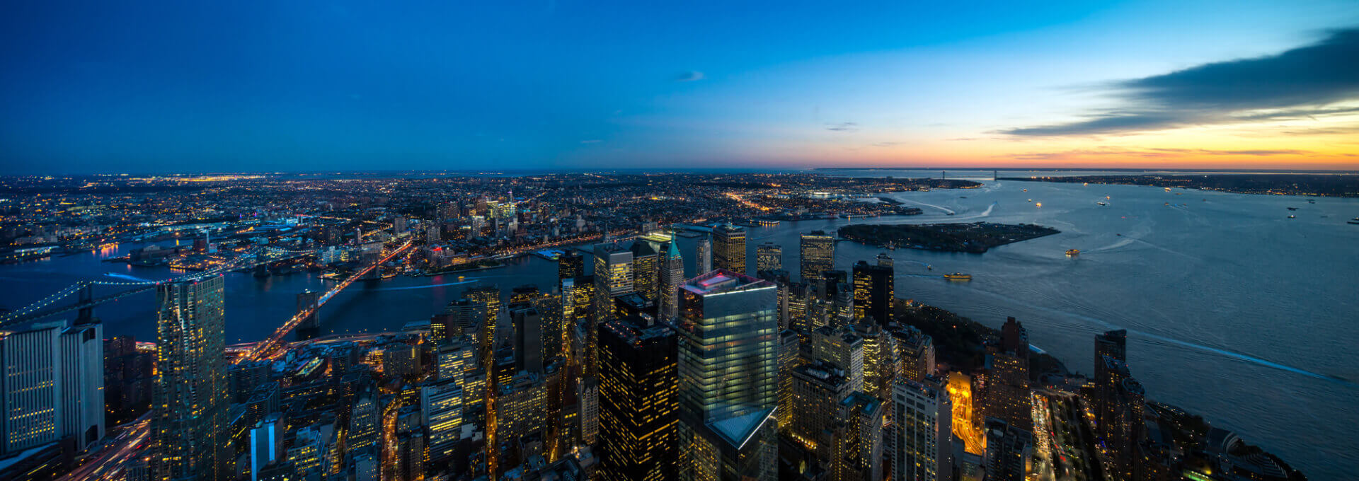 Entrance area for planning a visit to One World Observatory