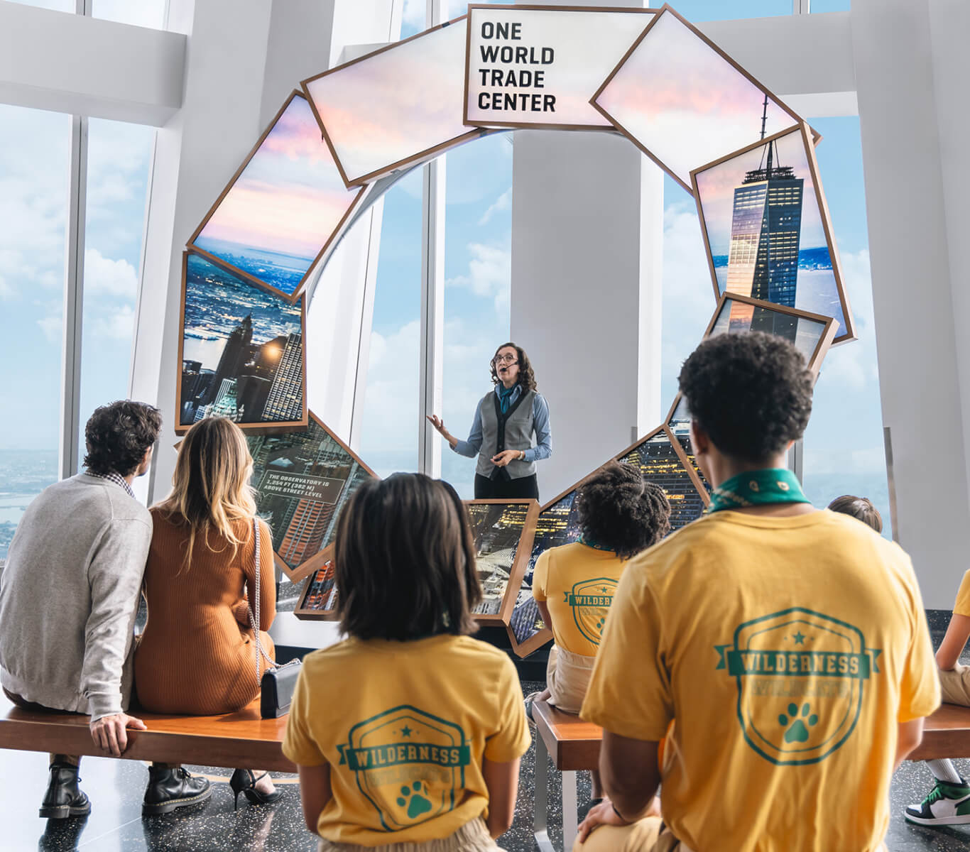 Group visit at One World Observatory