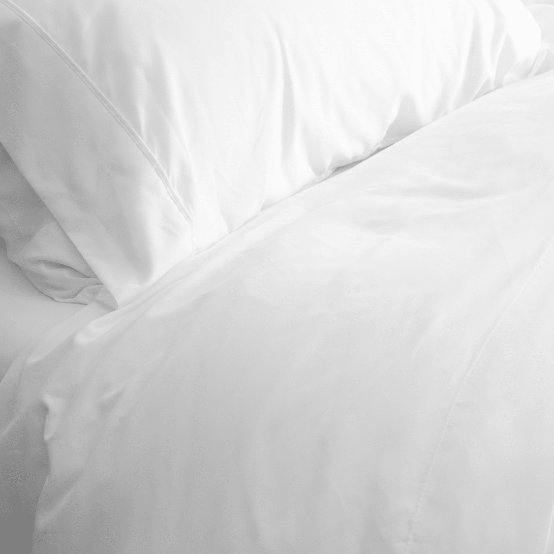 Classic White flat sheet from PeachSkinSheets