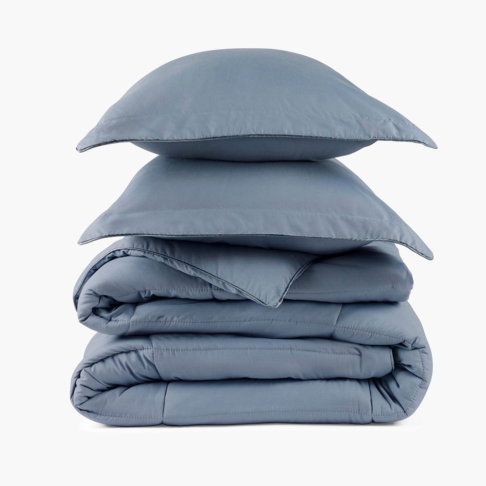 French Blue oversized comforter set