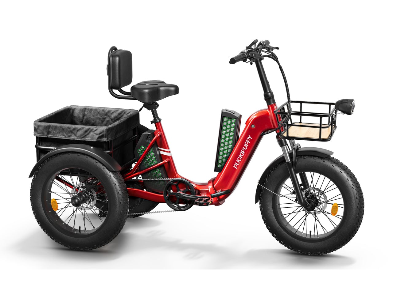 Red Puckipuppy electric trike