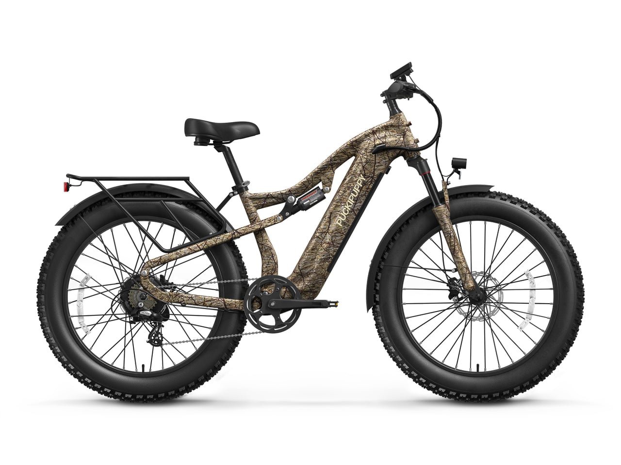 Camouflage Puckipuppy Labrador Pro electric bike