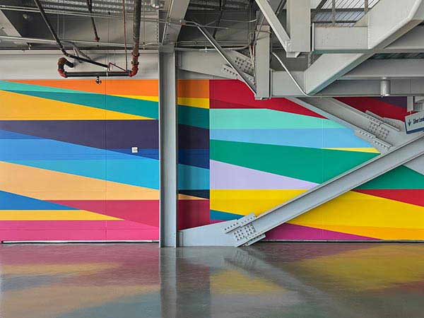 Field of Play artwork at AT&T Stadium