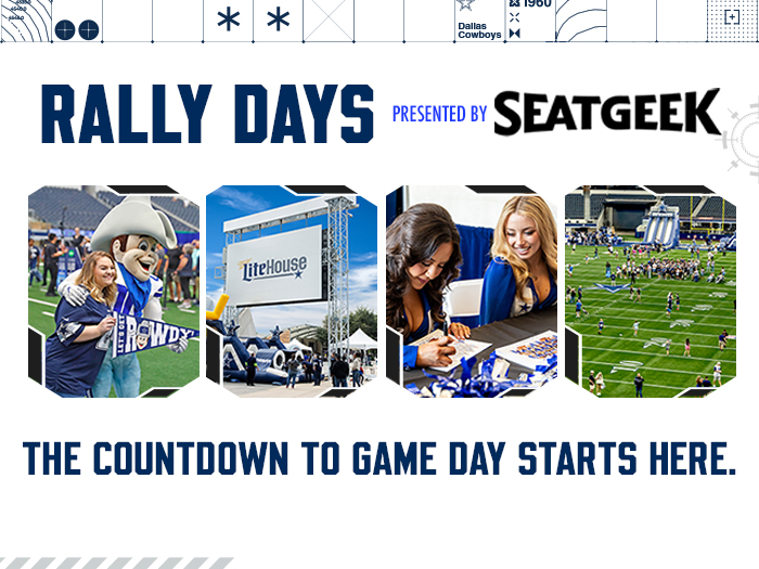 Rally Days tour experience at AT&T Stadium
