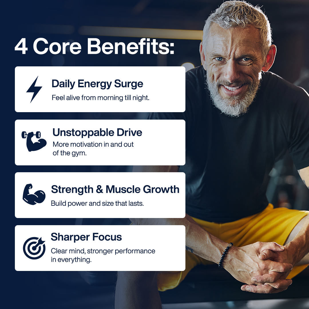 Man seated beside Zapply product benefit panels
