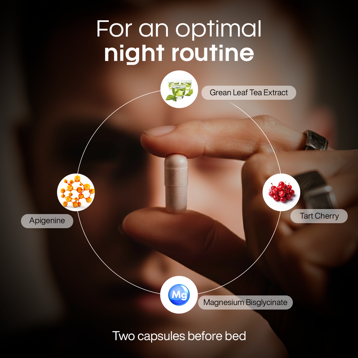 Sleep Charge product information graphic